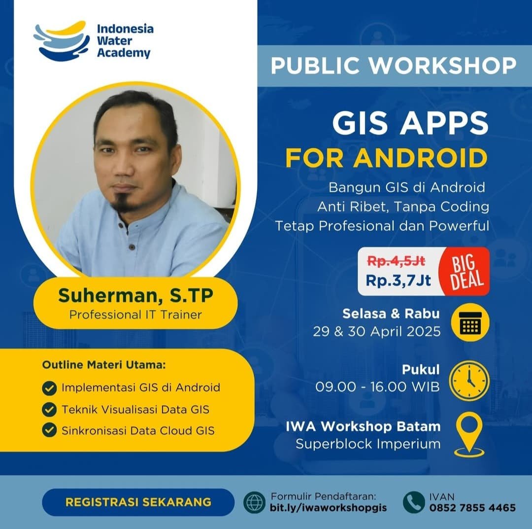 PUBLIC WORKSHOP GIS APPS FOR ANDROID